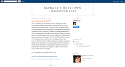 Desktop Screenshot of bethanysmeltdownchallenge.blogspot.com