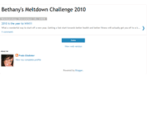 Tablet Screenshot of bethanysmeltdownchallenge.blogspot.com