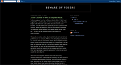 Desktop Screenshot of poserinnh.blogspot.com