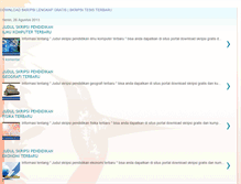 Tablet Screenshot of downloadskripsilengkapgratis.blogspot.com