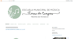 Desktop Screenshot of escuelademusicarioseco.blogspot.com