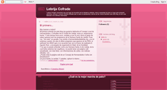 Desktop Screenshot of lebrijacofrade.blogspot.com