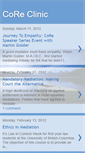 Mobile Screenshot of coreclinician.blogspot.com
