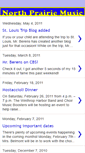Mobile Screenshot of northprairiemusic.blogspot.com