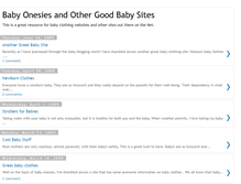 Tablet Screenshot of funnybabyonesies.blogspot.com