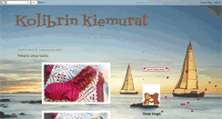 Desktop Screenshot of kolibrin-kiemurat.blogspot.com