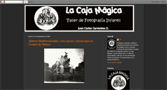 Desktop Screenshot of lacaja-magica.blogspot.com