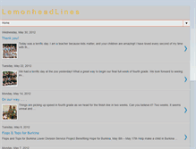 Tablet Screenshot of lemonheadlines.blogspot.com