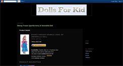 Desktop Screenshot of dollssale.blogspot.com