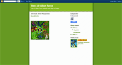 Desktop Screenshot of ben10alienforcetrk.blogspot.com