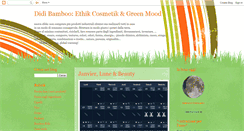 Desktop Screenshot of didibamboo.blogspot.com