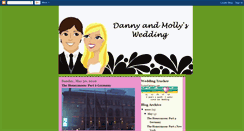 Desktop Screenshot of dannyandmollyswedding.blogspot.com