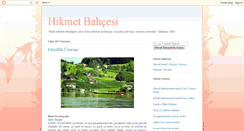 Desktop Screenshot of hikmetbahcesi.blogspot.com