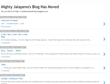Tablet Screenshot of mightyjalapeno.blogspot.com
