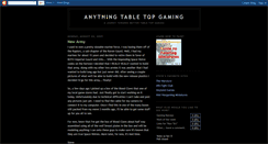 Desktop Screenshot of anythingtabletopgaming.blogspot.com