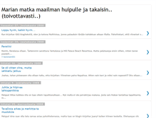 Tablet Screenshot of mariapauliina.blogspot.com