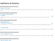 Tablet Screenshot of mobiliariodeestetica.blogspot.com