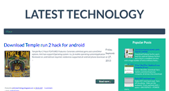 Desktop Screenshot of androtechnology.blogspot.com