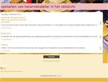 Tablet Screenshot of keramiekveldzicht.blogspot.com