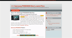 Desktop Screenshot of pn59d8000.blogspot.com