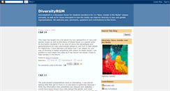 Desktop Screenshot of diversityrgm.blogspot.com