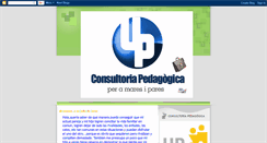 Desktop Screenshot of consultoriapedagogicaup.blogspot.com