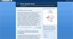 Desktop Screenshot of ongdivinoespiritosanto.blogspot.com