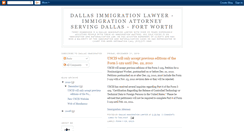 Desktop Screenshot of dallasimmigrationlawyer.blogspot.com