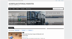 Desktop Screenshot of kumpulan-tutorial-mikrotik.blogspot.com