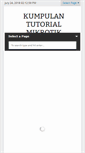 Mobile Screenshot of kumpulan-tutorial-mikrotik.blogspot.com