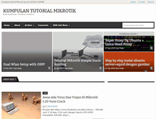 Tablet Screenshot of kumpulan-tutorial-mikrotik.blogspot.com