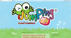 Desktop Screenshot of jumpingclaycantabria.blogspot.com