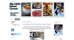 Desktop Screenshot of littlesweetcorner.blogspot.com