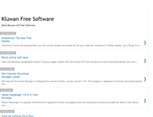 Tablet Screenshot of kluwanfreesoftware.blogspot.com