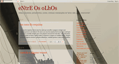Desktop Screenshot of entreosolhos.blogspot.com