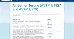 Desktop Screenshot of airbarriertesting.blogspot.com