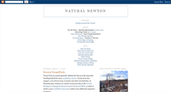 Desktop Screenshot of naturalnewton.blogspot.com