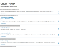 Tablet Screenshot of casualfruition.blogspot.com