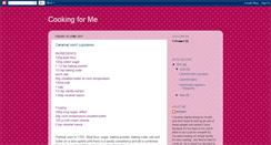 Desktop Screenshot of kpcookingforme.blogspot.com