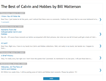 Tablet Screenshot of calvinandhobbesfan.blogspot.com