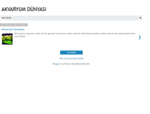 Tablet Screenshot of akvaryumkitabi.blogspot.com