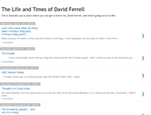 Tablet Screenshot of davidferrell.blogspot.com