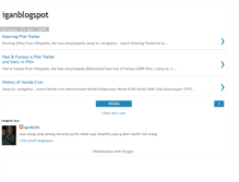 Tablet Screenshot of iganbeno.blogspot.com