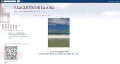 Desktop Screenshot of blogdelaiso.blogspot.com