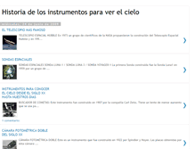 Tablet Screenshot of historiainstrumentoscielo.blogspot.com