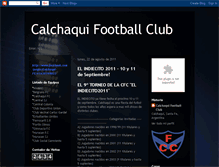 Tablet Screenshot of calchaquifootballclub.blogspot.com