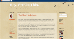 Desktop Screenshot of heystrokethis.blogspot.com