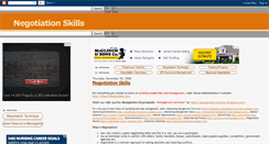 Desktop Screenshot of negotiating-skills.blogspot.com