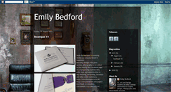 Desktop Screenshot of emilybedforddesign.blogspot.com