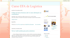 Desktop Screenshot of cursoefadelogistica.blogspot.com